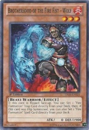 Brotherhood of the Fire Fist - Wolf (LTGY-EN026) - Lord of the Tachyon Galaxy 1st Edition Lord of the Tachyon Galaxy Yugioh Single  Squirtle Squad Card Shop.