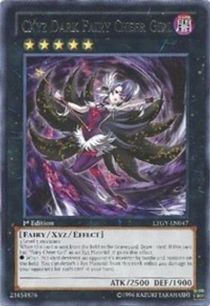 CXyz Dark Fairy Cheer Girl (LTGY-EN047) - Lord of the Tachyon Galaxy Unlimited Lord of the Tachyon Galaxy Yugioh Single  Squirtle Squad Card Shop.