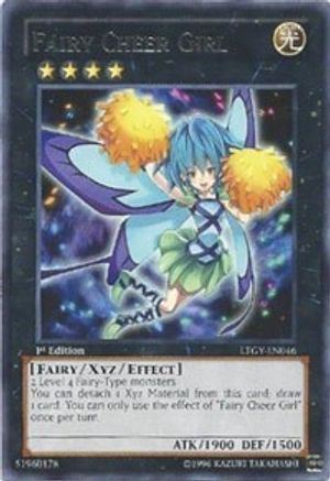 Fairy Cheer Girl (LTGY-EN046) - Lord of the Tachyon Galaxy 1st Edition Lord of the Tachyon Galaxy Yugioh Single  Squirtle Squad Card Shop.