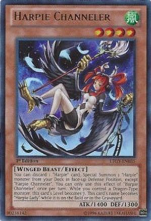Harpie Channeler (LTGY-EN035) - Lord of the Tachyon Galaxy 1st Edition Lord of the Tachyon Galaxy Yugioh Single  Squirtle Squad Card Shop.