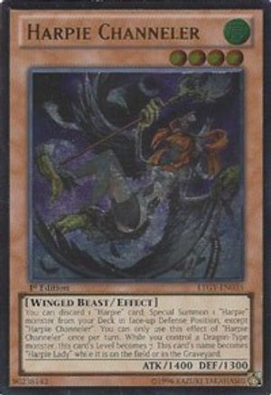 Harpie Channeler (UTR) (LTGY-EN035) - Lord of the Tachyon Galaxy 1st Edition Lord of the Tachyon Galaxy Yugioh Single  Squirtle Squad Card Shop.