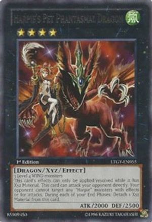 Harpie's Pet Phantasmal Dragon (LTGY-EN055) - Lord of the Tachyon Galaxy 1st Edition Lord of the Tachyon Galaxy Yugioh Single  Squirtle Squad Card Shop.