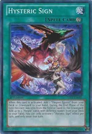 Hysteric Sign (LTGY-EN065) - Lord of the Tachyon Galaxy Unlimited Lord of the Tachyon Galaxy Yugioh Single  Squirtle Squad Card Shop.