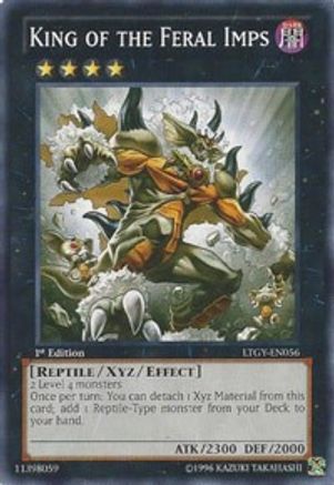 King of the Feral Imps (LTGY-EN056) - Lord of the Tachyon Galaxy Unlimited Lord of the Tachyon Galaxy Yugioh Single  Squirtle Squad Card Shop.
