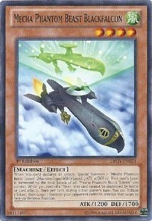 Mecha Phantom Beast Blackfalcon (LTGY-EN023) - Lord of the Tachyon Galaxy 1st Edition Lord of the Tachyon Galaxy Yugioh Single  Squirtle Squad Card Shop.