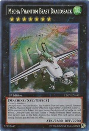 Mecha Phantom Beast Dracossack (LTGY-EN053) - Lord of the Tachyon Galaxy 1st Edition Lord of the Tachyon Galaxy Yugioh Single  Squirtle Squad Card Shop.
