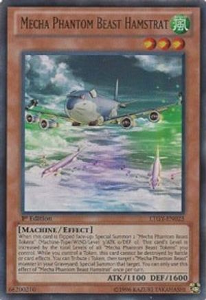 Mecha Phantom Beast Hamstrat (LTGY-EN025) - Lord of the Tachyon Galaxy 1st Edition Lord of the Tachyon Galaxy Yugioh Single  Squirtle Squad Card Shop.