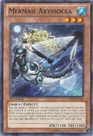 Mermail Abyssocea (LTGY-EN030) - Lord of the Tachyon Galaxy Unlimited Lord of the Tachyon Galaxy Yugioh Single  Squirtle Squad Card Shop.