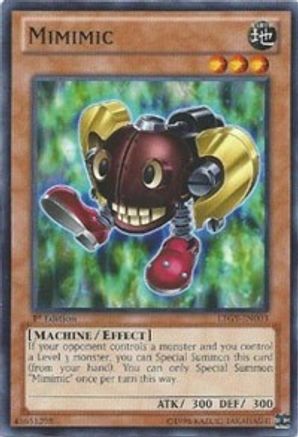 Mimimic (LTGY-EN003) - Lord of the Tachyon Galaxy 1st Edition Lord of the Tachyon Galaxy Yugioh Single  Squirtle Squad Card Shop.