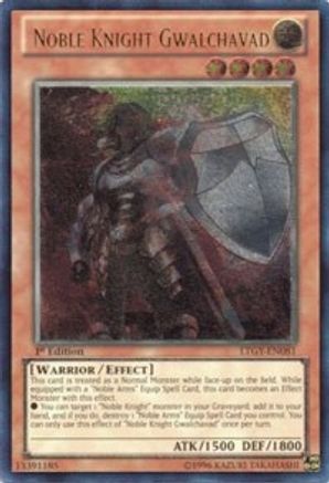Noble Knight Gwalchavad (UTR) (LTGY-EN081) - Lord of the Tachyon Galaxy 1st Edition Lord of the Tachyon Galaxy Yugioh Single  Squirtle Squad Card Shop.