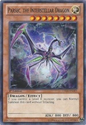 Parsec, the Interstellar Dragon (LTGY-EN015) - Lord of the Tachyon Galaxy 1st Edition Lord of the Tachyon Galaxy Yugioh Single  Squirtle Squad Card Shop.