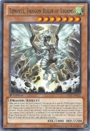 Tempest, Dragon Ruler of Storms (LTGY-EN041) - Lord of the Tachyon Galaxy Unlimited Lord of the Tachyon Galaxy Yugioh Single  Squirtle Squad Card Shop.