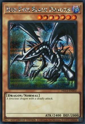 Red-Eyes Black Dragon (NKC1-EN002) - Miscellaneous Promotional Cards Limited Miscellaneous Promotional Cards Yugioh Single  Squirtle Squad Card Shop.