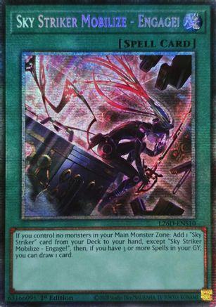 Sky Striker Mobilize - Engage! (Starlight Rare) (L26D-ENS10) - Legendary Modern Decks 2026 1st Edition Legendary Modern Decks 2026 Yugioh Single  Squirtle Squad Card Shop.