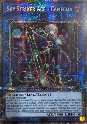 Sky Striker Ace - Camellia (Starlight Rare) (L26D-ENS31) - Legendary Modern Decks 2026 1st Edition Legendary Modern Decks 2026 Yugioh Single  Squirtle Squad Card Shop.
