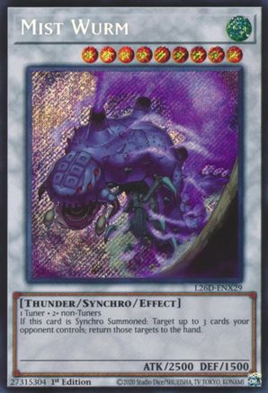 Mist Wurm (Secret Rare) (L26D-ENX29) - Legendary Modern Decks 2026 1st Edition Legendary Modern Decks 2026 Yugioh Single  Squirtle Squad Card Shop.