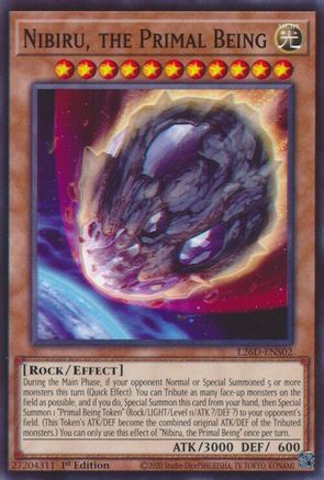 Nibiru, the Primal Being (L26D-ENS02) - Legendary Modern Decks 2026 1st Edition Legendary Modern Decks 2026 Yugioh Single  Squirtle Squad Card Shop.