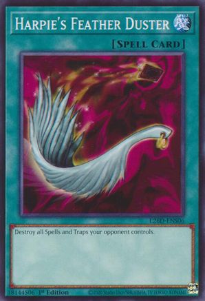 Harpie's Feather Duster (L26D-ENS06) - Legendary Modern Decks 2026 1st Edition Legendary Modern Decks 2026 Yugioh Single  Squirtle Squad Card Shop.