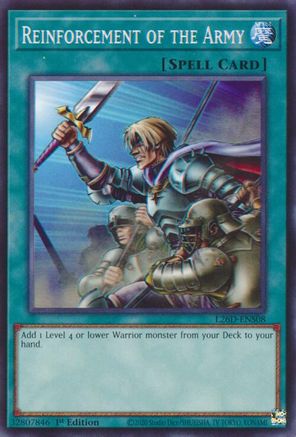 Reinforcement of the Army (L26D-ENS08) - Legendary Modern Decks 2026 1st Edition Legendary Modern Decks 2026 Yugioh Single  Squirtle Squad Card Shop.
