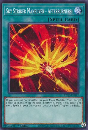 Sky Striker Maneuver - Afterburners! (L26D-ENS11) - Legendary Modern Decks 2026 1st Edition Legendary Modern Decks 2026 Yugioh Single  Squirtle Squad Card Shop.