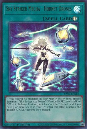 Sky Striker Mecha - Hornet Drones (L26D-ENS13) - Legendary Modern Decks 2026 1st Edition Legendary Modern Decks 2026 Yugioh Single  Squirtle Squad Card Shop.