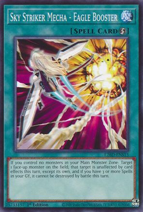 Sky Striker Mecha - Eagle Booster (L26D-ENS15) - Legendary Modern Decks 2026 1st Edition Legendary Modern Decks 2026 Yugioh Single  Squirtle Squad Card Shop.