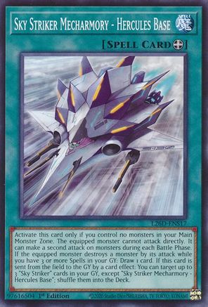 Sky Striker Mecharmory - Hercules Base (L26D-ENS17) - Legendary Modern Decks 2026 1st Edition Legendary Modern Decks 2026 Yugioh Single  Squirtle Squad Card Shop.