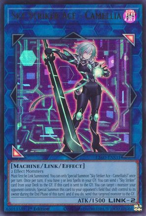 Sky Striker Ace - Camellia (L26D-ENS31) - Legendary Modern Decks 2026 1st Edition Legendary Modern Decks 2026 Yugioh Single  Squirtle Squad Card Shop.