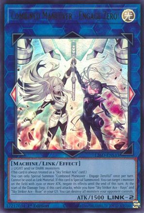 Combined Maneuver - Engage Zero! (L26D-ENS33) - Legendary Modern Decks 2026 1st Edition Legendary Modern Decks 2026 Yugioh Single  Squirtle Squad Card Shop.