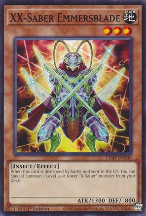 XX-Saber Emmersblade (L26D-ENX08) - Legendary Modern Decks 2026 1st Edition Legendary Modern Decks 2026 Yugioh Single  Squirtle Squad Card Shop.