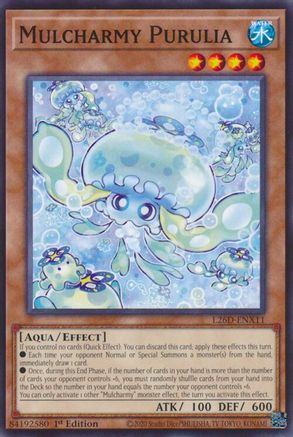 Mulcharmy Purulia (L26D-ENX11) - Legendary Modern Decks 2026 1st Edition Legendary Modern Decks 2026 Yugioh Single  Squirtle Squad Card Shop.