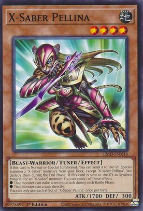 X-Saber Pellina (L26D-ENX14) - Legendary Modern Decks 2026 1st Edition Legendary Modern Decks 2026 Yugioh Single  Squirtle Squad Card Shop.