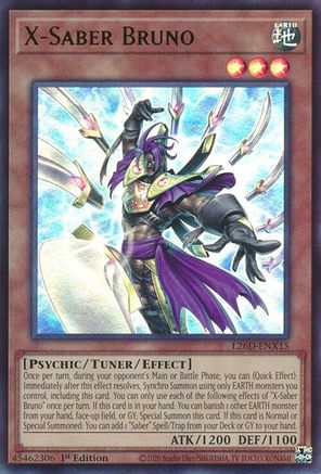 X-Saber Bruno (Ultra Rare) (L26D-ENX15) - Legendary Modern Decks 2026 1st Edition Legendary Modern Decks 2026 Yugioh Single  Squirtle Squad Card Shop.