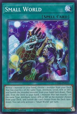 Small World (L26D-ENX23) - Legendary Modern Decks 2026 1st Edition Legendary Modern Decks 2026 Yugioh Single  Squirtle Squad Card Shop.