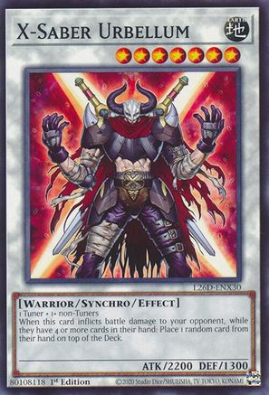 X-Saber Urbellum (L26D-ENX30) - Legendary Modern Decks 2026 1st Edition Legendary Modern Decks 2026 Yugioh Single  Squirtle Squad Card Shop.