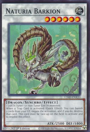 Naturia Barkion (L26D-ENX33) - Legendary Modern Decks 2026 1st Edition Legendary Modern Decks 2026 Yugioh Single  Squirtle Squad Card Shop.