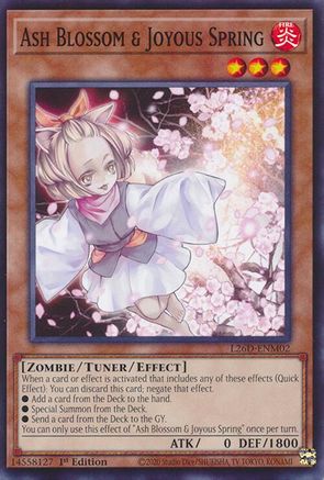 Ash Blossom & Joyous Spring (L26D-ENM02) - Legendary Modern Decks 2026 1st Edition Legendary Modern Decks 2026 Yugioh Single  Squirtle Squad Card Shop.