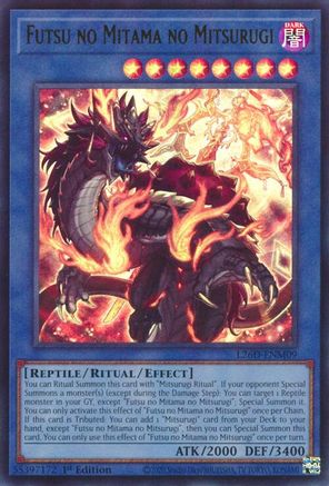 Futsu no Mitama no Mitsurugi (L26D-ENM09) - Legendary Modern Decks 2026 1st Edition Legendary Modern Decks 2026 Yugioh Single  Squirtle Squad Card Shop.