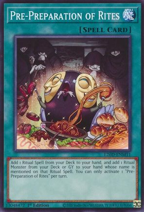 Pre-Preparation of Rites (L26D-ENM11) - Legendary Modern Decks 2026 1st Edition Legendary Modern Decks 2026 Yugioh Single  Squirtle Squad Card Shop.