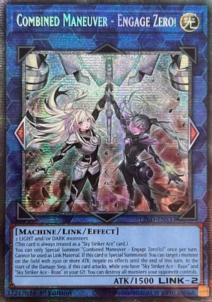 Combined Maneuver - Engage Zero! (Starlight Rare) (L26D-ENS33) - Legendary Modern Decks 2026 1st Edition Legendary Modern Decks 2026 Yugioh Single  Squirtle Squad Card Shop.