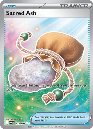 Sacred Ash 115  - Holofoil ME03 Perfect Order - Ultra Rare ME03: Perfect Order Pokemon Single  Squirtle Squad Card Shop.