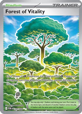 Forest of Vitality 109/088 - Holofoil ME03 Perfect Order - Ultra Rare Pokémon TCG Card