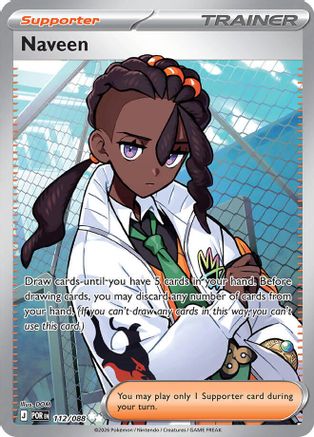 Naveen 112/088 - Holofoil ME03 Perfect Order - Ultra Rare Pokémon TCG Card