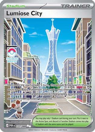 Lumiose City 111/088 Ultra Rare – Perfect Order