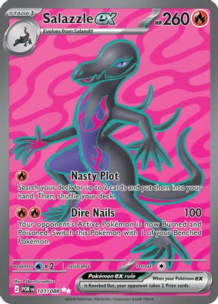 Salazzle ex 101/088 - (H) ME03 Perfect Order - UR
