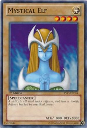 Mystical Elf (YS13-EN004) - Super Starter: V for Victory 1st Edition Super Starter: V for Victory Yugioh Single  Squirtle Squad Card Shop.
