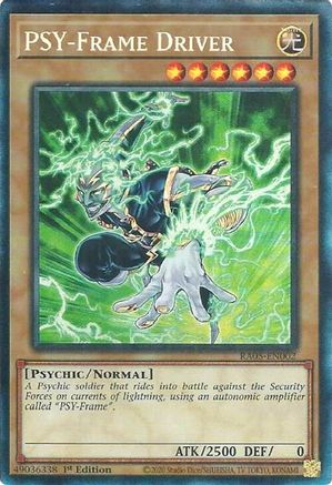 PSY-Frame Driver (Collector's Rare) (RA05-EN002) - Rarity Collection 5 1st Edition Rarity Collection 5 Yugioh Single  Squirtle Squad Card Shop.