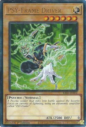 PSY-Frame Driver (Ultimate Rare) (RA05-EN002) - Rarity Collection 5 1st Edition Rarity Collection 5 Yugioh Single  Squirtle Squad Card Shop.