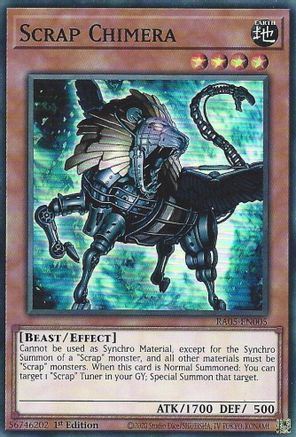 Scrap Chimera (RA05-EN005) - Rarity Collection 5 1st Edition Rarity Collection 5 Yugioh Single  Squirtle Squad Card Shop.