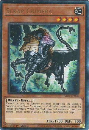 Scrap Chimera (Ultimate Rare) (RA05-EN005) - Rarity Collection 5 1st Edition Rarity Collection 5 Yugioh Single  Squirtle Squad Card Shop.